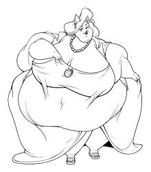 activision anthro belly bonusart clothing crash_(series) dress female fur hair hi_res long_hair obese overweight solo tawna_bandicoot video_games weight_gain what wide_hips