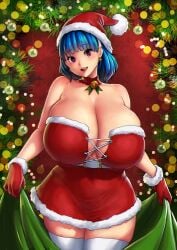 1girls absurdres bakunyuu bangs bare_shoulders bell_choker bell_collar belly_button belly_button_visible_through_clothing belt belt_buckle blue_hair blue_hair_female blunt_bangs breasts bulging_breasts bursting_breasts candy_blue_hair christmas christmas_2022 christmas_decorations christmas_ornaments cleavage covered_navel cross-laced_clothes cross-laced_dress curvaceous detached_collar dress earrings enormous_breasts erkaz erkaz_(artist) erkazooya errorkazoo eyebrows_visible_through_hair female_focus front_heavy_breasts fully_clothed fully_clothed_female fully_dressed fur-trimmed_dress fur-trimmed_gloves fur-trimmed_headwear fur_trim gloves hair_ornament hairband hat hi_res high_resolution highres huge_breasts huge_cleavage jewelry jingle_bell jingle_bell_choker jingle_bell_collar lace-up_top legwear looking_at_viewer massive_breasts microdress minidress navel open_mouth original original_character red_clothing red_eyes red_eyes_female red_gloves red_headwear red_microdress red_minidress rina_atherina rina_atherina_(errorkazoo) santa_costume santa_dress santa_hat short_blue_hair short_hair short_hair_female skindentation smile smiling_at_viewer solo solo_female standing standing_female strapless strapless_dress thighhighs vein veiny_breasts voluptuous voluptuous_female white_belt white_hair_ornament white_hairband white_legwear white_thighhighs