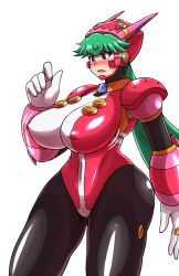 1girls android big_breasts blue_eyes blush bodysuit breasts capcom clothed clothes clothing female female_only green_hair hips huge_breasts humanoid large_breasts long_hair marino mega_man mega_man_x mega_man_x_dive noburockman robot_girl solo solo_female tagme thick thick_thighs thighs video_games wide_hips