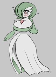 artistic_lamp big_breasts breasts gardevoir pokémon_(species) pokemon pokemon_(species) tagme