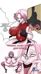 ahe_gao animated big_breasts big_butt embarrassing fingersmile humiliating mentins mp4 naruto naruto_shippuden no_sound nose_hook pig_girl sakura_haruno stupid stupid_looking tagme video