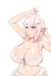 adorable big_breasts bikini bikini_bottom bikini_top breasts breasts_bigger_than_head busty cleavage cute cute_but_busty danganronpa danganronpa_2:_goodbye_despair huge_breasts large_breasts nanami_chiaki shortstack sideboob smooth_skin super_danganronpa_2 voluptuous voluptuous_female