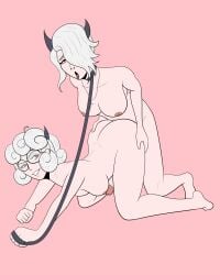 pandemonica (helltaker) from helltaker by anonymous artist