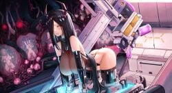 6+girls absurdly_long_hair absurdres all_fours areola_slip ass august_von_parseval_(azur_lane) azur_lane black_gloves black_hair black_thighhighs blush bondage bound breasts breasts_apart brown_hair censored chinese_commentary dildo double_penetration elbow_gloves fellatio female femsub friedrich_der_grosse_(azur_lane) gloves hair_over_one_eye headgear highres horns huge_breasts impossible_clothes impossible_leotard large_breasts leotard long_hair mechanical_horns mixed-language_commentary mosaic_censoring multicolored_hair multiple_girls oral prinz_eugen_(azur_lane) red_hair red_horns restrained revealing_clothes roon_(azur_lane) see-through sex_machine sex_toy stationary_restraints streaked_hair tentacle tentacle_sex thighhighs two-tone_hair vaginal_penetration very_long_hair white_hair yellow_eyes yusha_m