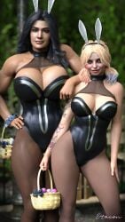 2girls 3d amazon ass batman_(series) big_ass big_breasts breasts bust busty curvaceous curvy curvy_figure dc dc_comics diana_prince easter easter_egg female female_focus female_only harley_quinn harley_quinn_(arkham) harley_quinn_(suicide_squad_game) hero heroine hips hourglass_figure huge_ass huge_breasts injustice_2 large_ass large_breasts legs light-skinned_female light_skin mature mature_female multiple_girls otacon212 slim_waist suicide_squad suicide_squad:_kill_the_justice_league superhero superheroine themysciran thick thick_hips thick_legs thick_thighs thighs top_heavy voluptuous waist wide_hips wonder_woman wonder_woman_(injustice) wonder_woman_(series)