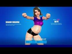 ai_generated neaplay picsart pregnant skye_(fortnite)