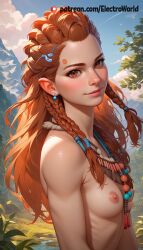 ai_generated aloy breasts electroworld female horizon_zero_dawn shy