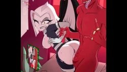 animated demon hazbin_hotel hetero_sex katmusayoshida lute_(hazbin_hotel) penis rape sex sound tagme usagi_star vaginal_penetration video