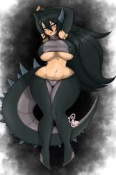 angelface female godzilla_(series) kaiju_girls_(webcomic) wide_hips zilla zilla_jr.