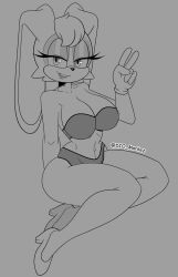 vanilla the rabbit from sega by dio markez