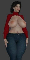 1girls 3d amelia_croft big_ass big_breasts child_bearing_hips curvy female_only lightingzonex mature_female milf mother thick_thighs tomb_raider tomb_raider_(survivor) voluptuous