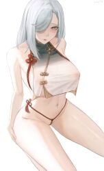 shenhe (genshin impact) from genshin impact by lsls