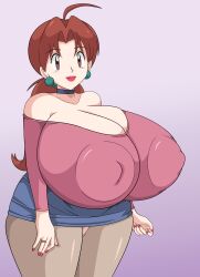 delia ketchum (pokemon) from pokemon by toshiso