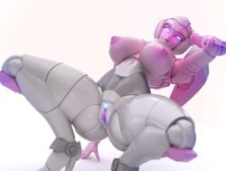 1girls arcee arcee_(g1) autobot big_breasts blue_eyes breasts clitoris female female_autobots female_only giant_breasts glowing_eyes heeled_feet high_heels huge_breasts nipples pink_breasts pink_nipples pink_pussy pink_pussy_lips pose posing pussy robot robot_girl robot_humanoid robot_pussy solo squatting thick_thighs transformers transformers_g1 trawert vagina white_background