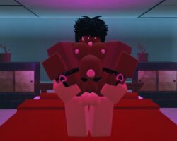 2boys 3d abdominal_bulge artist_request ass balls balls_deep bdsm bdsm_outfit black_hair bondage cum cum_in_ass cum_inside cumflation dark-skinned_femboy dark-skinned_male dark_skin femboy gay gay_anal gay_sex girly interracial male male/male male_only nipple_piercing nipples penis pierced_nipples piercing piercings reverse_stand_and_carry_position reverse_suspended_congress roblox robloxian source_request tagme tongue tongue_out yaoi