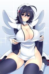 fully_clothed huge_breasts iroha iroha_(samurai_spirits) lindaroze samurai_shodown samurai_spirits snk tagme