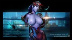 blizzard_entertainment breadblack breasts flashing_breasts girl overwatch overwatch_2 sfm showing_breasts solo source_filmmaker widowmaker