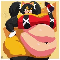 honey the cat from sega by supbunny ly