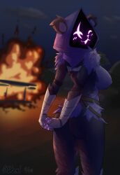 raven team leader from fortnite by mikonni