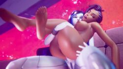 1futa 2girls 3d anal anal_insertion anal_penetration anal_sex animated areola ass big_ass big_breasts big_butt big_penis blue_body bob_cut bouncing_breasts breasts curvaceous curves curvy curvy_body curvy_female curvy_figure curvy_hips dat_ass dazed demi_(subverse) elaisha_sorn female futa_on_female futa_sans_balls futanari gynoid gynomorph hi_res highres holding huge_ass large_ass large_breasts mature_female mature_woman milf moaning moaning_in_pleasure mp4 nipples orgasm overwatch pine_cone robot_penis robot_pussy round_ass sex sitting sitting_on_chair sitting_on_lap sitting_on_penis sound sound_effects subverse thick_ass thick_hips thick_thighs video voluptuous wet_pussy wide_hips