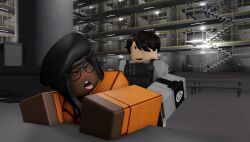 3d ahe_gao ahegao cometrr34 d-class dark-skinned_female echorr34 roblox roblox_avatar robloxian robloxian_mia_khalifa scp_foundation scp_guard self_upload smug source_request tagme