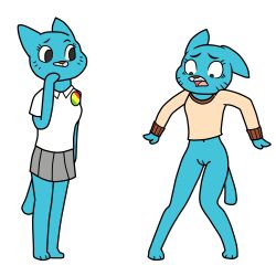 gumball watterson from the amazing world of gumball