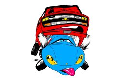 1boy 1girls ahe_gao ahegao anthro cars_(film) chevrolet disney fucked_from_behind fucked_senseless fucked_silly funny_face living_machine living_vehicle madmark pixar porsche sally_carrera sex sex_from_behind sports_car van