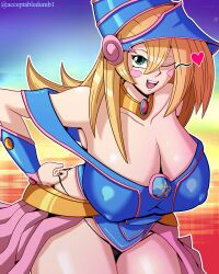 acceptabledumbass alternate_version_available armpits big_breasts dark_magician_girl duel_monster female panties yu-gi-oh! yu-gi-oh!_duel_monsters