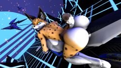 16:9 3d_(artwork) 4k absurd_res aircraft anthro arwing ass big_butt digital_media_(artwork) felid female hi_res huge_filesize looking_at_viewer mammal miyu_lynx motorcycle neonx_45 nintendo nude one_eye_closed solo source_filmmaker star_fox vehicle video_games widescreen wink