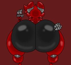 anthro ass big_ass big_butt butt_focus canid canine crazyassfox22 cybernetics cyborg dumptruck_ass femboy fox huge_ass huge_butt hyper hyper_ass hyper_butt machine male mammal proxy_(crazyassfox22) solo tagme thick_thighs ultrakill wide_hips