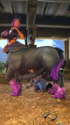 1futa 1girls 3d armor big_balls big_penis black_fur black_penis blue_eyes brendilis_fireanvil centaur centauress dark-skinned_female dark-skinned_futanari dark_balls dark_iron_dwarf dark_skin dark_skinned_female dwarf equine_genitalia equine_taur erection farm farmer farmgirl female flared_penis forge futanari giant_cock giant_penis glowing_eyes grey_penis horse_balls horse_ears horse_penis horse_tail horsecock horseshoe huge_balls huge_cock huge_testicles medial_ring muscular orange_hair overalls purple_fur purple_hair reey_art revealing_clothes sheathed sheathed_penis shocked_expression shortstack violetta_duskmane warcraft world_of_warcraft