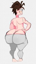 1boy annacrazytoivo big_ass fat_ass smug_face thick_thighs vlad_(annacrazytoivo)