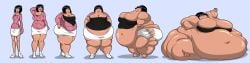 1girls asian asian_female bbw belly ben_10 big_belly big_breasts black_hair breasts cleavage fat female huge_belly huge_breasts hyper_fat julie_yamamoto kgr3 massive_belly morbidly_obese obese overweight sequence ssbbw thick_thighs thighs thunder_thighs torn_clothes weight_gain