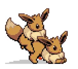 anal anal_sex animated balls brown_body digital_media_(artwork) duo dustyspaghetti eevee feral from_behind_position generation_1_pokemon genitals gif loop male male/male male_penetrated male_penetrating male_penetrating_male nintendo penetration penis perching_position pixel_art pokémon_(species) pokemon sex short_playtime simple_background video_games