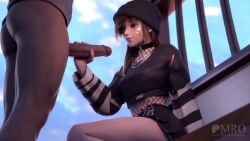 1280x720 1boy 1boy1girl 1girls 3d animated beanie blizzard_entertainment chains choker clothed_female_nude_male crop_top custom_outfit d.va fellatio female female_focus fishnets glasses handjob korean korean_female large_penis light-skinned_male male moaning_only moonroomoom overwatch pale-skinned_female pov randomtide sound tagme video voice_acted