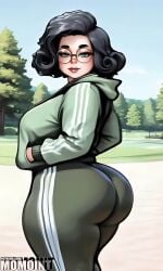 1girls ai ai_assisted ai_generated ai_video ass big_ass big_breasts big_butt big_thighs black_hair blue_eyes cel_shading clothed clothed_female clothing curly_hair curvaceous curvaceous_female curvaceous_figure curves curvy curvy_body curvy_female curvy_figure curvy_hips fat fat_ass fat_butt fat_female female female_focus female_only hands_in_pockets hip_sway hips hoodie large_ass large_breasts large_butt large_thighs looking_at_viewer looking_back looking_back_at_viewer momoint no_sex non_nude original original_art original_artwork original_character patreon round_ass round_butt round_glasses short_hair shorter_than_10_seconds smile smiling smiling_at_viewer solo solo_female solo_focus tagme thick thick_ass thick_butt thick_hips thick_legs thick_lips thick_thighs track_pants track_suit video voluptous voluptuous_ass voluptuous_female voluptuous_hips walking walking_towards_viewer wide_ass wide_hips wide_thighs zipper