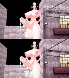 1futa 2girls 3d black_hair boa_hancock body_growth body_growth_(enlargement) cock_vore commission cum english_text female futa_giantess futanari giantess giantess_futa growth huge_breasts huge_cock hyper hyper_balls hyper_breasts hyper_penis internal_view intersex koikatsu nude one_piece penis text vore xavierhuge