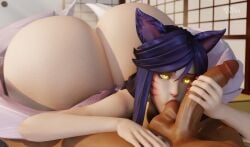 ahri from league of legends by skulrot99