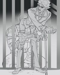 1cuntboy 2boys arcane arcane_jayce arcane_viktor boypussy brown_hair cane clitoral_hood clitoris clothed_male clothed_sex cunnilingus cuntboy cuntboy/male cuntboy_focus cuntboy_on_male disability disabled_male dripping_cum dripping_pussy dripping_wet eating_pussy eye_contact fully_clothed fully_clothed_male gay gay_male gay_sex grabbing_ass grabbing_legs grabbing_thighs holding_leg intersex jayce jayce_talis jeje_(dmmd_jj) kneeling kneeling_male kneeling_on_ground kneeling_oral_position league_of_legends licking_pussy male moaning moaning_in_pleasure mole mole_above_mouth mole_on_body mole_on_pussy oral_sex pants_down prison prison_cell prisoner purple_background pussy pussy_focus pussy_juice pussy_juice_drip sketch squatting standing standing_position standing_sex stillwater tattoo tattooed_arm tattoos top_surgery_scars trans_man transgender transgender_man transmasc twink vagina vaginal_sex wet wet_mouth wet_pussy yaoi
