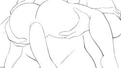 1boy 1boy1girl 1girls anal anal_penetration anal_sex animated anus carrying colo female female_focus female_penetrated kyler_(colo) line_art loop male male/female male_penetrating male_penetrating_female monochrome myphia_(colo) penile penile_penetration penis penis_in_ass pussy standing_sex straight unfinished work_in_progress