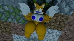 miles tails prower from minecraft by idiottheartist