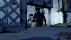 1boy 1boy1girl 1girl 1girl1boy 1girls 3d animated big_ass big_breasts blender boxslayer09 brown_hair canon cheating cheating_(relationship) cheating_female cheating_girlfriend dark-skinned_male interracial jill_valentine large_ass large_breasts light-skinned_female netorare ntr police police_hat police_officer police_uniform policewoman resident_evil resident_evil_3 resident_evil_3_remake sex sex_from_behind sound thick_thighs vaginal_sex video wide_hips