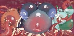 ahe_gao anthro belly big_belly big_breasts big_nipples blue_nipples blush bodily_fluids breast_milking breasts canid canine canis cum cum_drip cum_inside cumshot dobermann domestic_dog dripping ear_piercing ear_ring eeveelution ejaculation fan_character female generation_5_pokemon generation_6_pokemon genital_fluids goodra green_nipples group group_nudity group_pregnancy group_sex hi_res huge_belly huge_breasts huge_nipples hybrid hyper hyper_belly hyper_breasts hyper_nipples hyper_pregnancy inflation lactating liamjackal looking_pleasured mammal milk moan musk musk_cloud navel nintendo nipple_fetish nipple_penetration nipple_play nipples paws penetration piercing pinscher pokemon pokemon_(species) pregnant projectile_lactation restrained restrained_by_tentacles ring_piercing round_body serperior sex sweat tentacle tentacle_around_arm tentacle_around_body tentacle_around_breast tentacle_penetration tentacle_sex tentaclejob trio veiny_belly