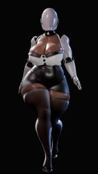 1girls 3d 3d_animation 9:16 animated big_ass big_breasts black_background business_suit dark_skin faceless_female haydee haydee_(game) high_heels jiggling_breasts jojomingles looking_at_viewer no_sound robot robot_girl shorter_than_10_seconds tagme thick_thighs thighhighs tight_clothing upskirt vertical_video video walk_cycle