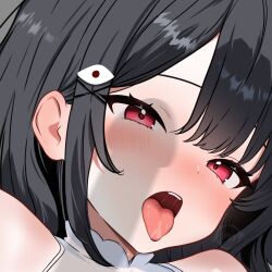alessia ara (vtuber) from ahe gao by alessia ara (artist)
