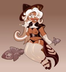 latte cookie (cookie run) from cookie run by artist request