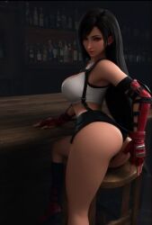 1girls 3d ai ai_animation ai_generated animation ass ass_clapping ass_focus bar black_hair black_panties black_skirt female female_focus female_only final_fantasy final_fantasy_vii final_fantasy_vii_rebirth final_fantasy_vii_remake fingerless_gloves grok long_hair panties quinzo11 red_eyes red_fingerless_gloves self_upload shorter_than_10_seconds skirt square_enix standing_up tagme tifa_lockhart topwear video white_topwear