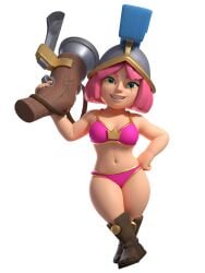 three musketeers (clash royale) from clash (series) by littlebigdih