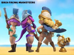 evolution musketeer (clash royale) from clash (series) by littlebigdih