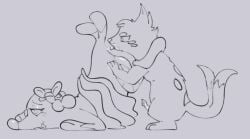 2_tails 2d_animation anal animated anthro blinking brionne buizel dipstick_tail duo erection eye_roll flotation_sac fur generation_4_pokemon generation_7_pokemon genitals male male_rimming_male markings monochrome multi_tail narrowed_eyes nintendo open_mouth oral penis pinnipip pokemon pokemon_(species) rimming sex standing tail tail_markings tail_motion throbbing throbbing_penis tongue tongue_out